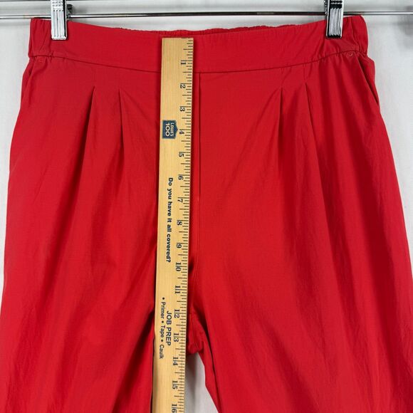 Lululemon Size 8 Your True Trouser High Rise Straight Crop Pant Carnation Red - Picture 10 of 12